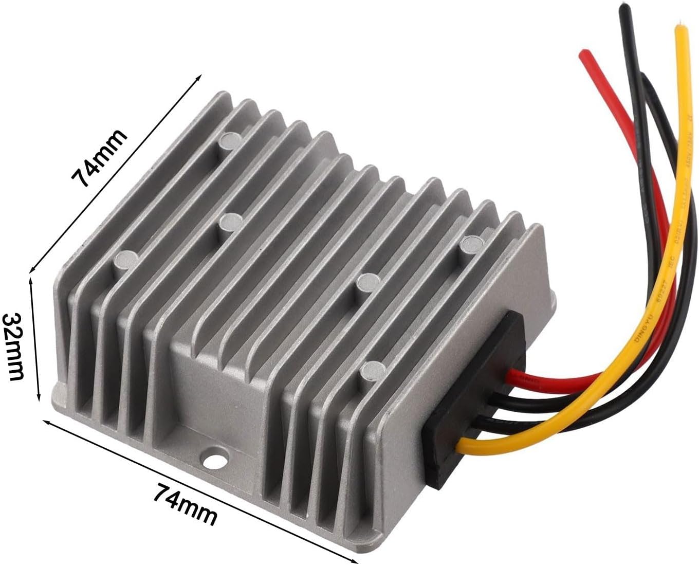 DC 6V 5-11V to 12V 10A Step Up Converter, for Automotive Marine RV Golf Cart LED System