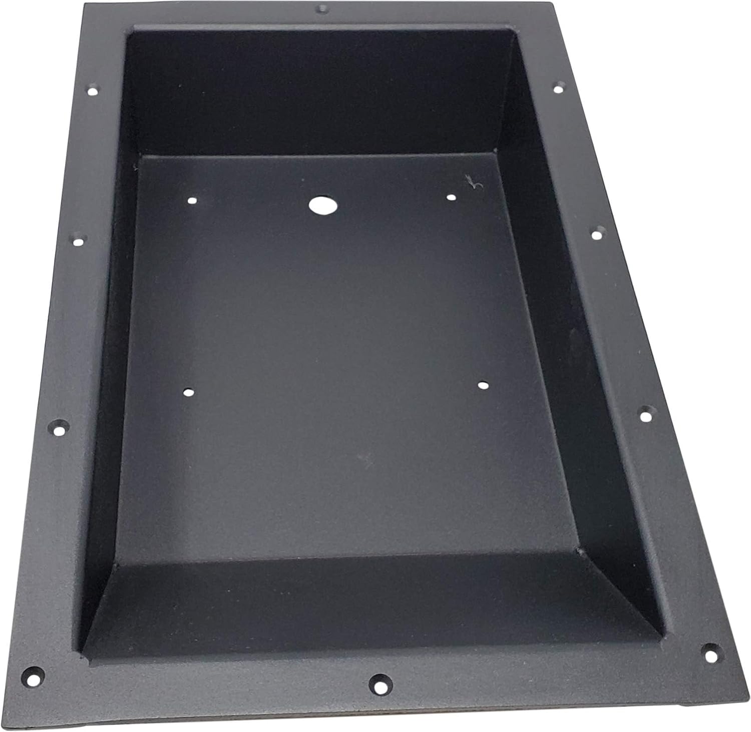 R&R Design Recessed Easy Boat Trolling Motor Pan, Powder Coated Aluminum Foot Pedal Control Tray