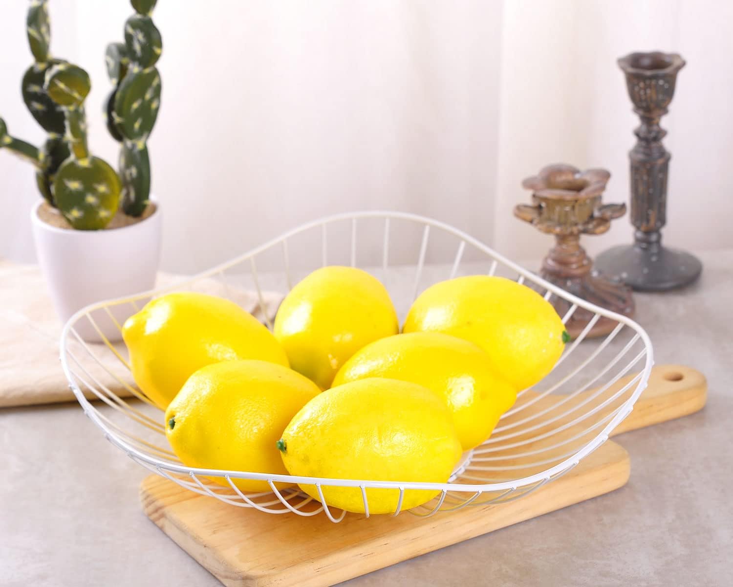 IBWell Short Curved-Edge Modern Creative Stylish Single Tier Dish