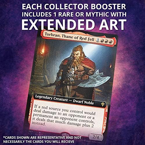 The Gathering Throne of Eldraine Collector Booster | 15 Card Booster Pack | Special Collector Cards
