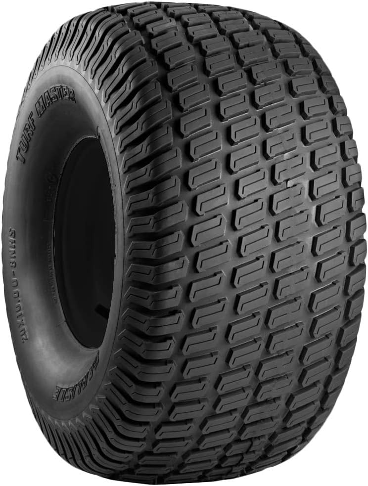 Carlisle Turf Master Lawn & Garden Tire - 24X12-12 | Lawn Mower & Garden Tractor All Season Traction 4 Ply Bias Construction Black Sidewall Tire