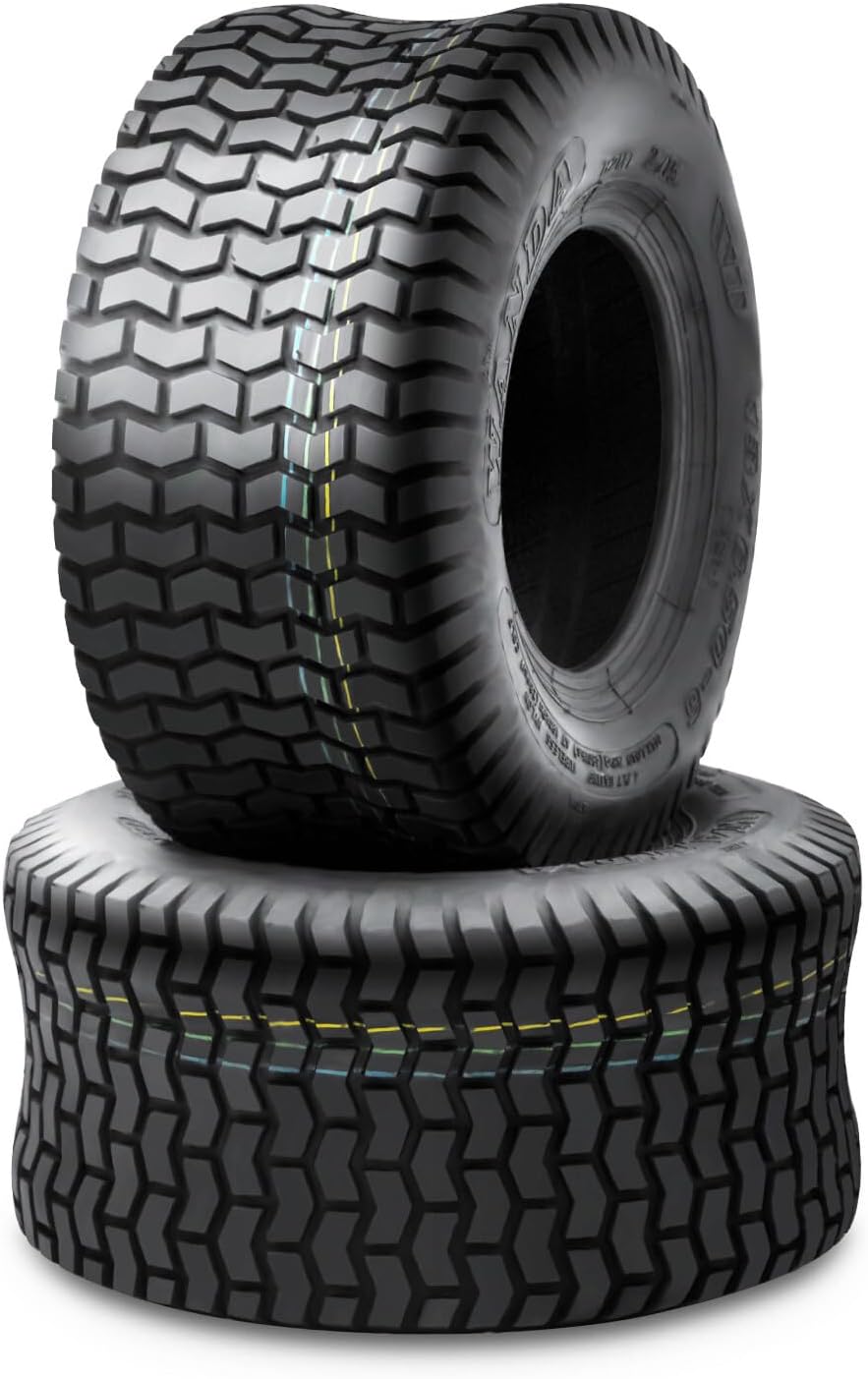 WANDA Set 2 15x6-6 15x6.00-6 Lawn Mower Tractor Turf Tires15x6x6 P332-13016 | Riding Lawn Mover, Garden Tractor