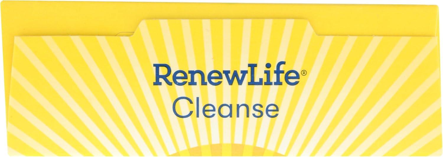 Renew Life Adult Cleanse Total Body Reset, Advanced Herbal Formula - 2-Part, 3-Day Program - Gluten