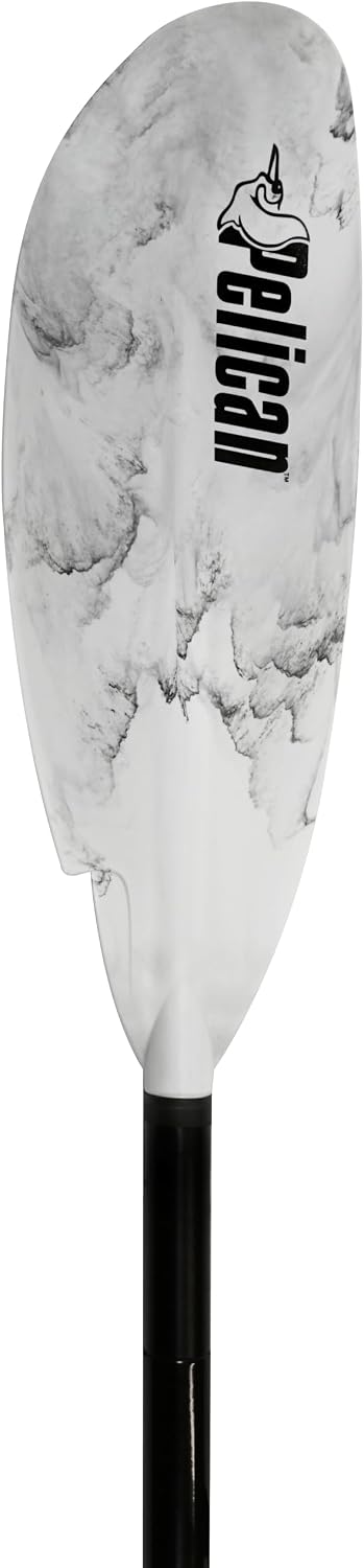 Pelican - Poseidon Paddle - Aluminum Shaft with Reinforced Fiberglass Blades - Lightweight, Adjustable Kayaks Paddles - Perfect for Kayaking Boating