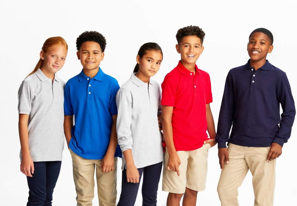 French Toast Kids' Pique Polo (Standard & Husky)