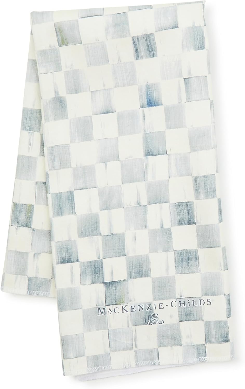 MACKENZIE-CHILDS Cotton Dish Towel, Hydrangea Tea Kettle