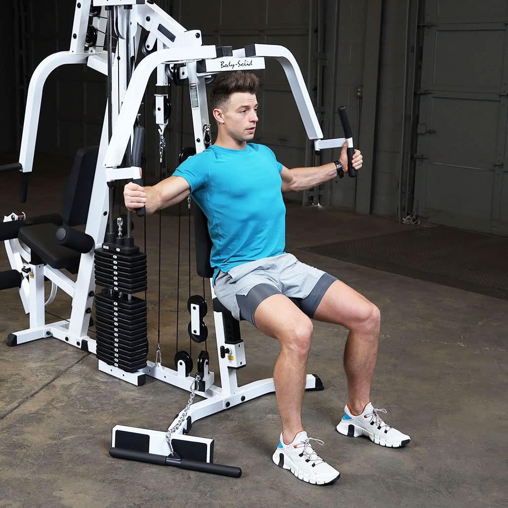 Body-Solid Multi-Station, Single Weight Stack Home Gym Machine, Arm & Leg Strength Training Functional Exercise Workout Station
