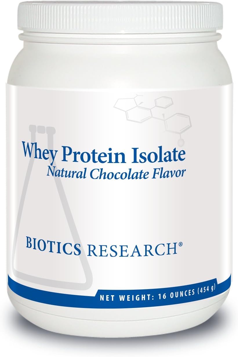 BIOTICS RESEARCH WHEY Protein Isolate Unflavored 20 Grams - Undenatured Non-GMO Delicious Protein Powder -Supports Muscle Growth, Energy, High Immune Factors (IgG, Lactoferrin),Sugar-Free,20 Servings