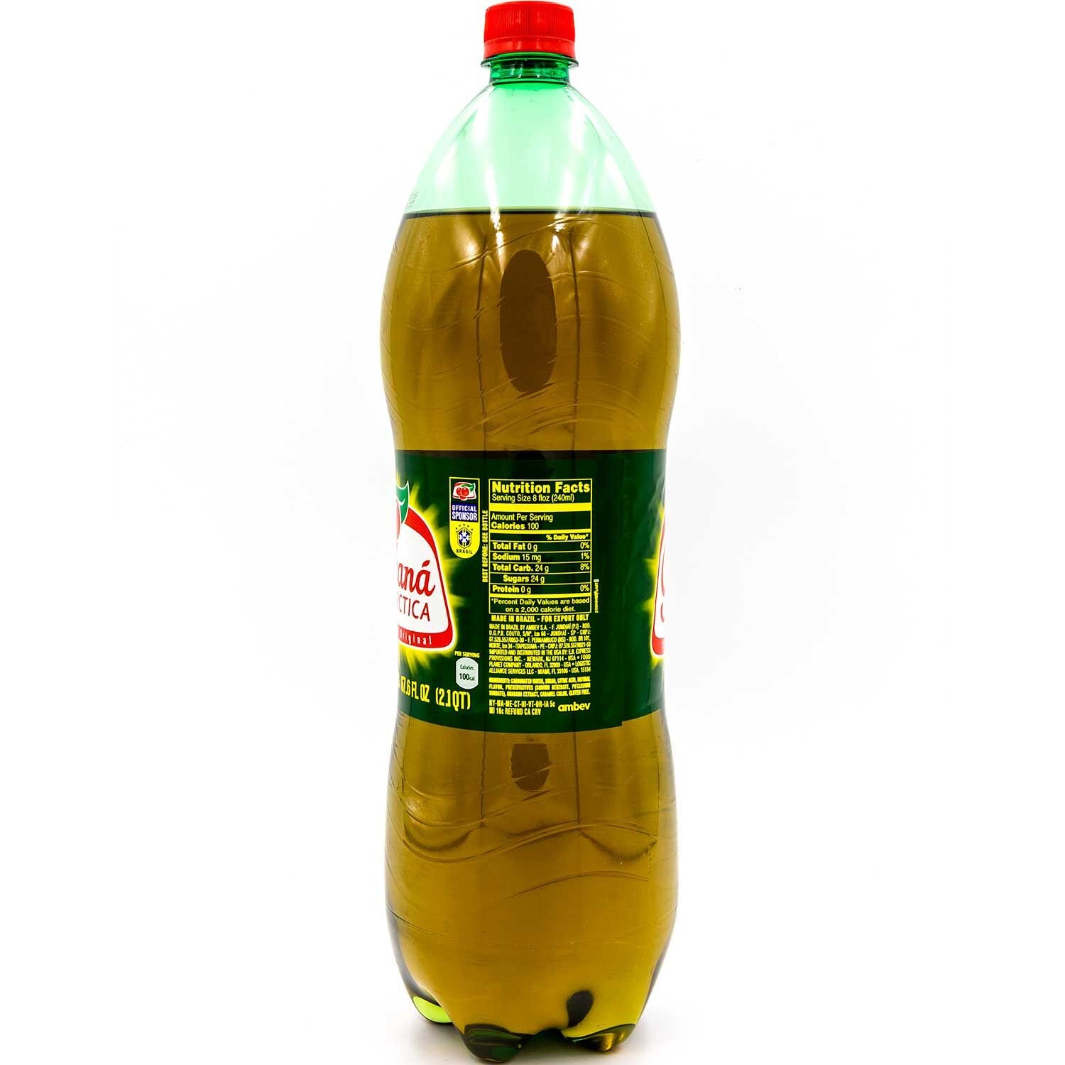 Guaraná Antarctica 2 Liter 67.6 fl oz (Pack of 6)