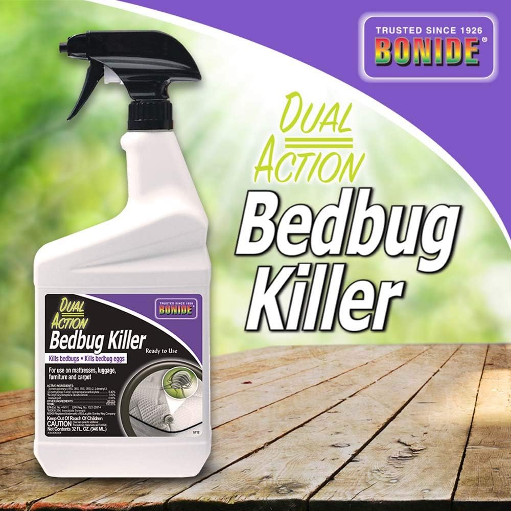 Bonide Dual Action Bedbug Killer Ready-to-Use, 32 oz