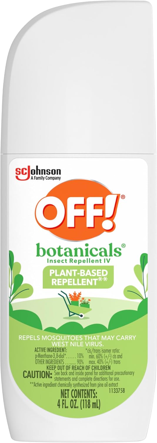 OFF! Botanicals Insect Repellent, Bug Spray & Mosquito Repellent, 4 Oz | insect-repellants