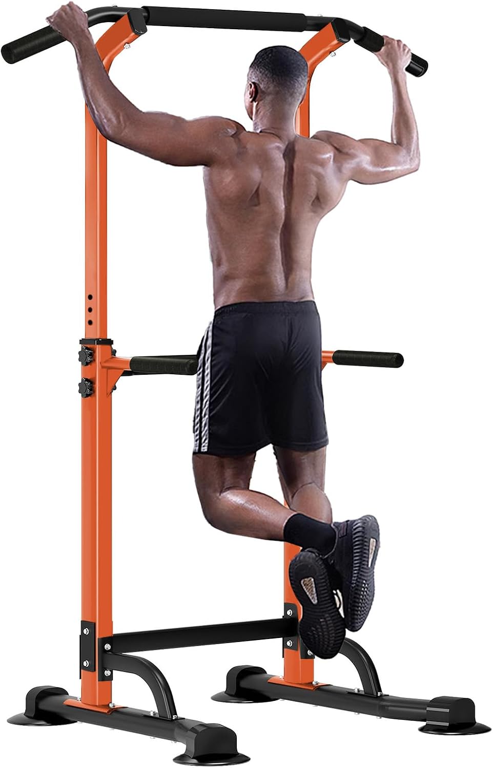 SogesHome Multi-Function Power Tower Pull Up Bar Dip Station for Home Gym