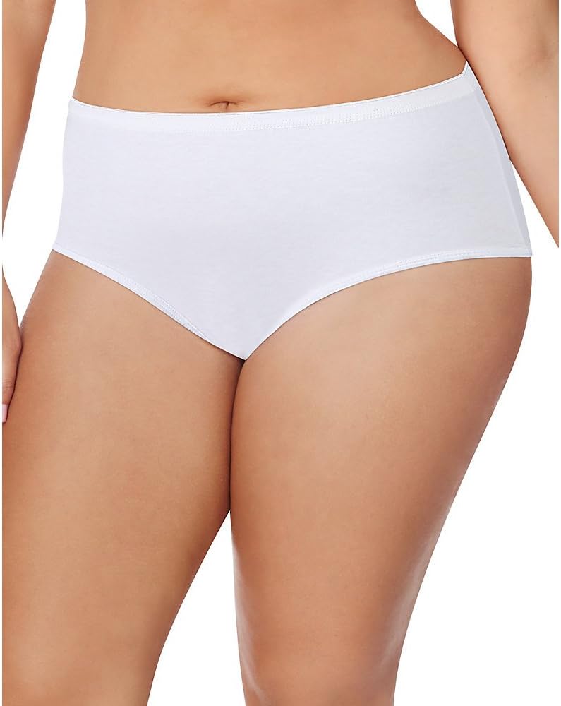 Just My Size 5-pack Cotton High Brief Underwear