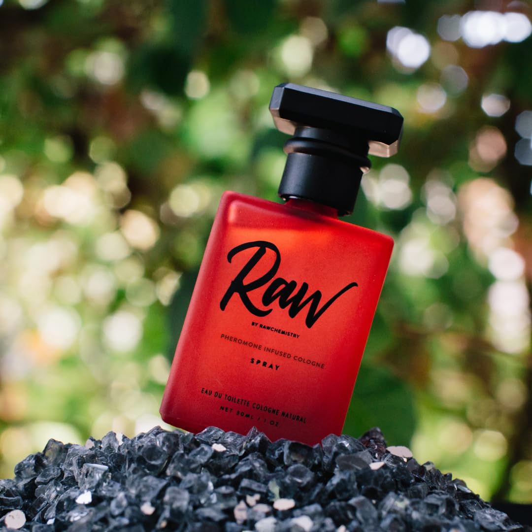 RawChemistry Raw Pheromone Infused Men’s Cologne, 1 oz Spray – Long-Lasting