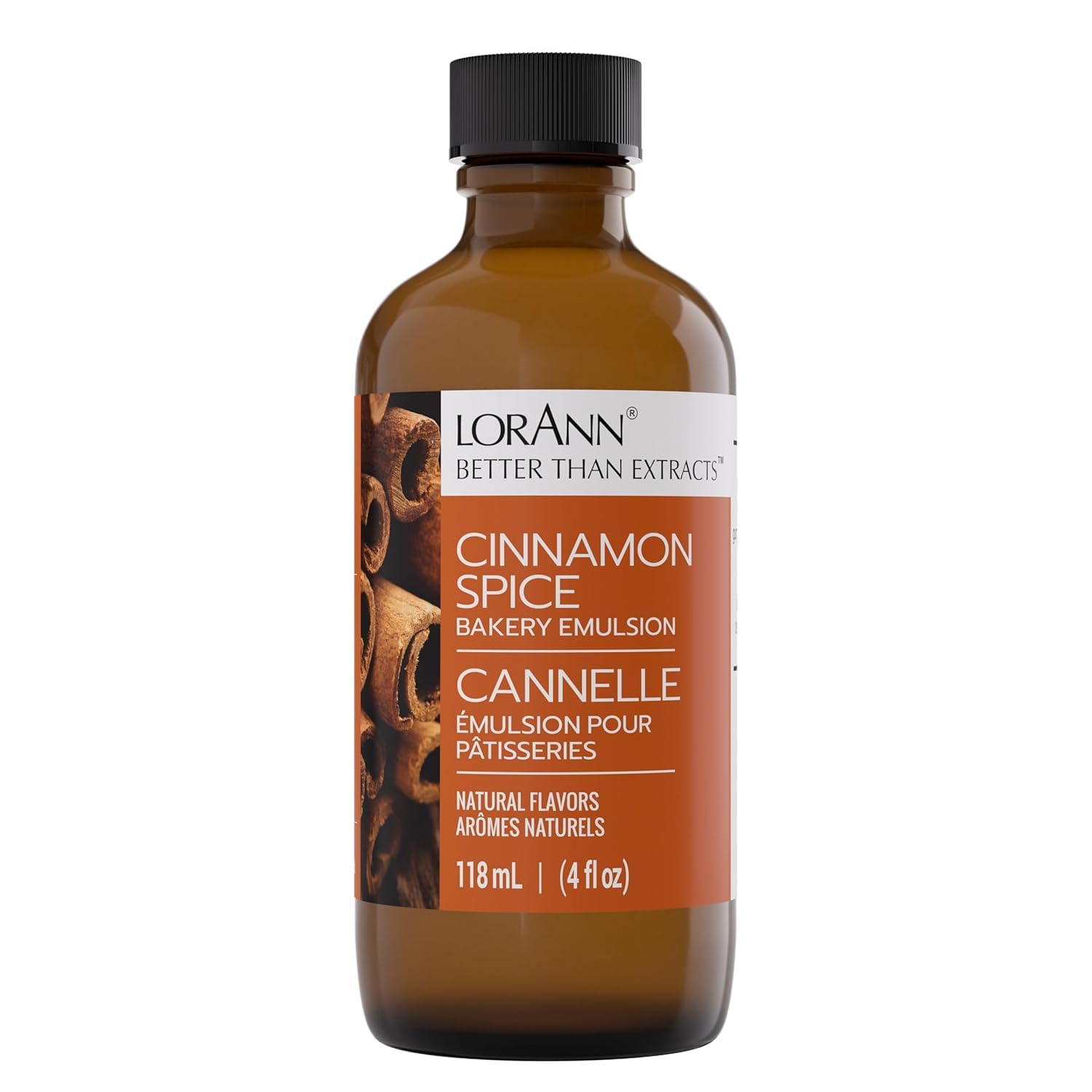 LorAnn Oils Peppermint Bakery Emulsion: True Essence, Ideal for Boosting Fruit Tones in Cakes, Cookies & Desserts, Gluten-Free, Keto-Friendly, Extract Substitute Essential for Your Kitchen, 16 Oz