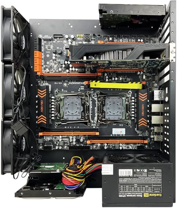 PC Test Bench PC Case, Open Air PC Case, ATX Open Frame Computer Case, DIY PC Rack for ATX MATX ITX Motherboards