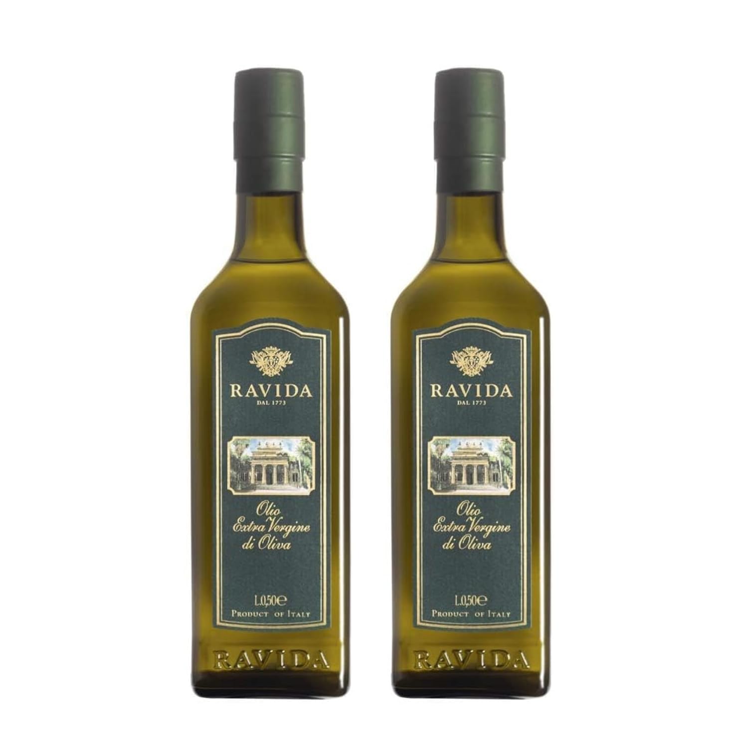 Ravida Extra Virgin Olive Oil, 25 Fl Oz– Multi Award-Winning Sicilian EVOO, Cold Extracted, Medium Fruity, Premium First Cold Pressed Olive Oil