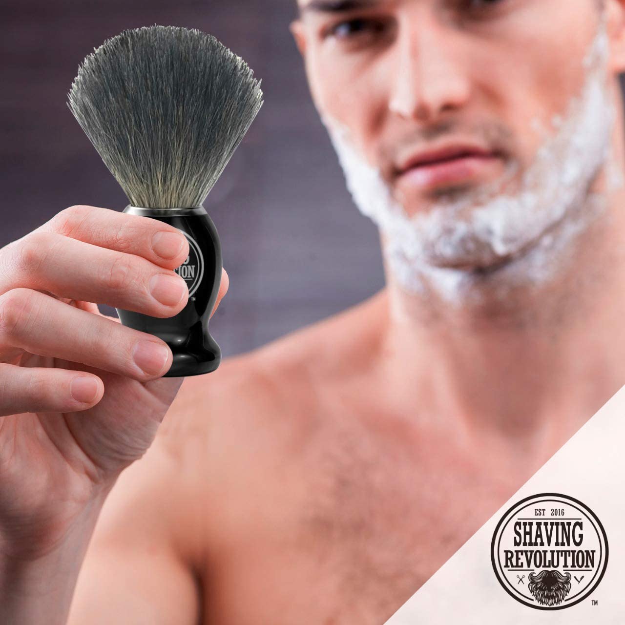Viking Revolution Badger Hair Shaving Brush - 1 Count