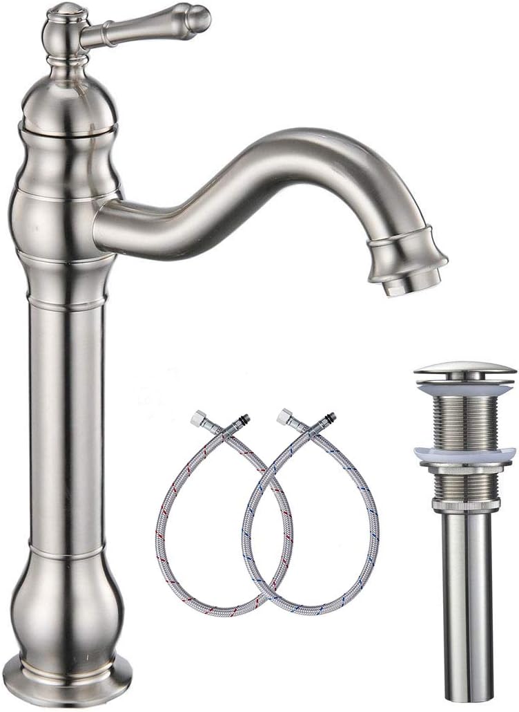 Oil Rubbed Bronze Bathroom Faucet Single Handle One Hole