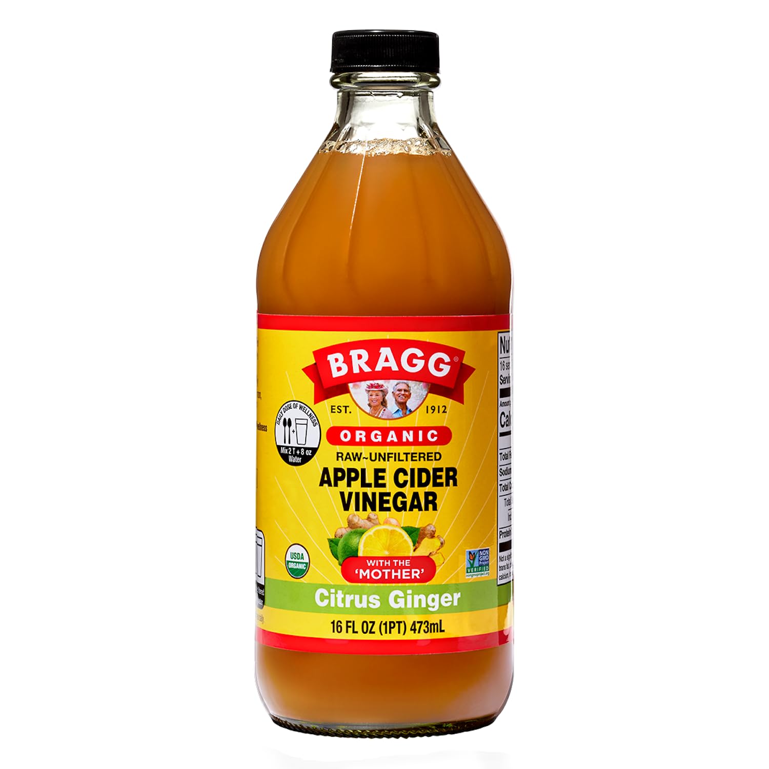 Bragg Organic Apple Cider Vinegar with the Mother - 16 fl oz