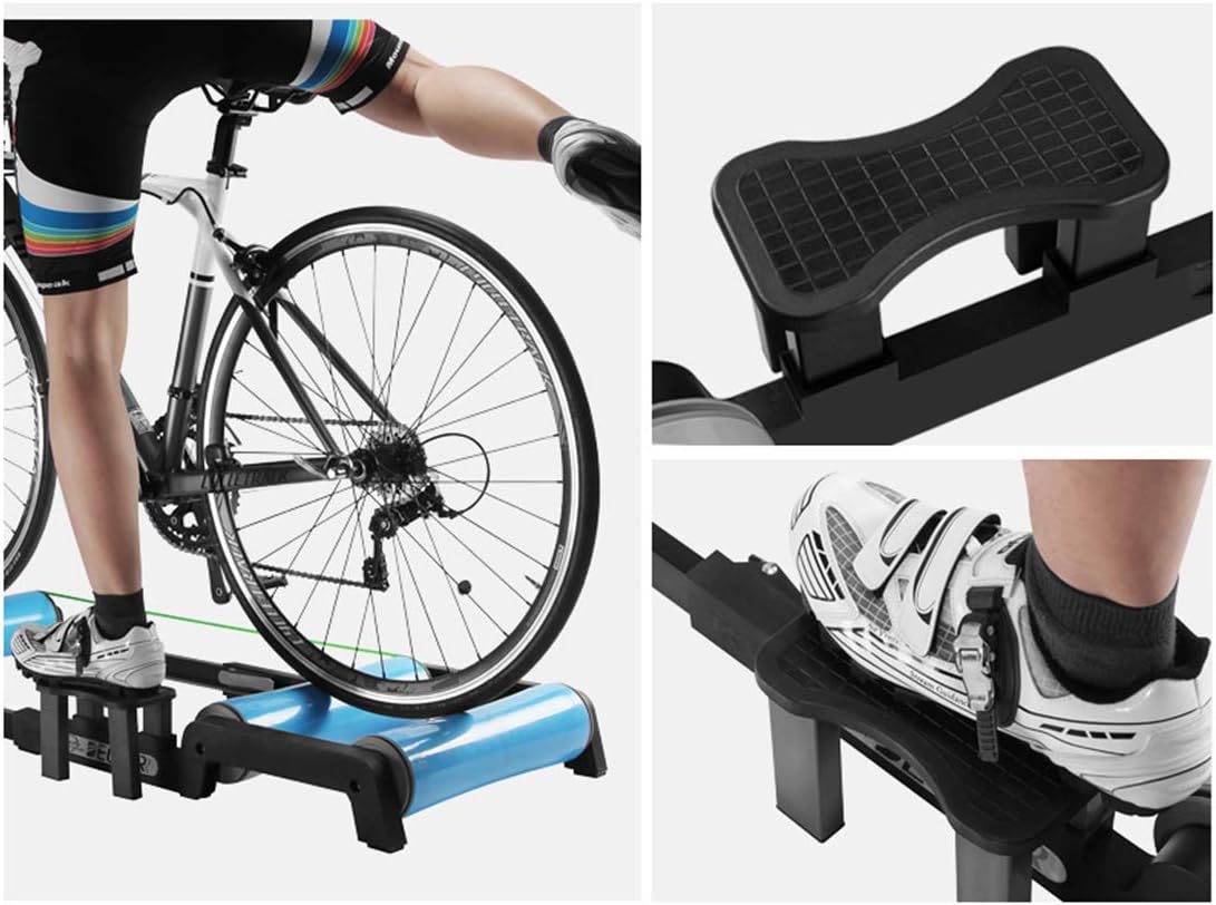 Bike Trainer Stand Bicycle Roller Riding Platform Mountain Bike Riding Platform Indoor Training Platform for Mountain Roads Fitness Equipment
