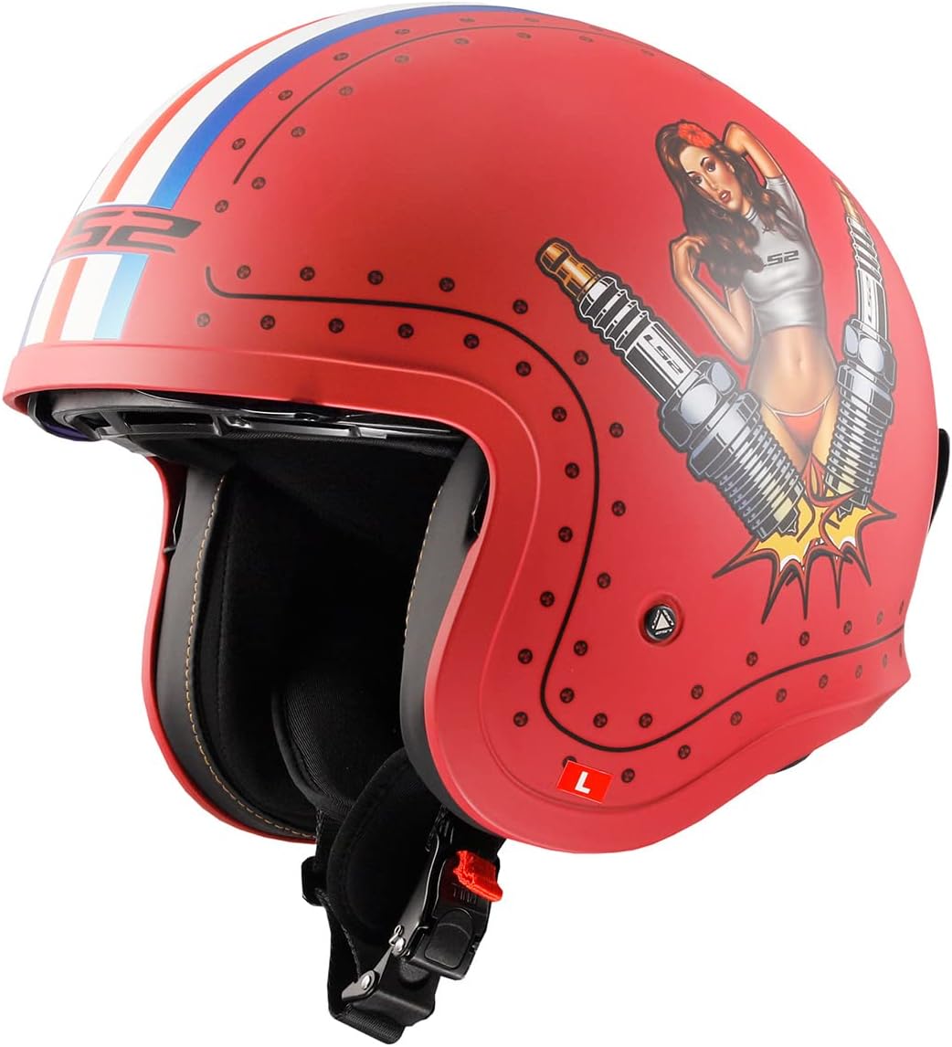 LS2 Helmets Open Face Spitfire Helmet