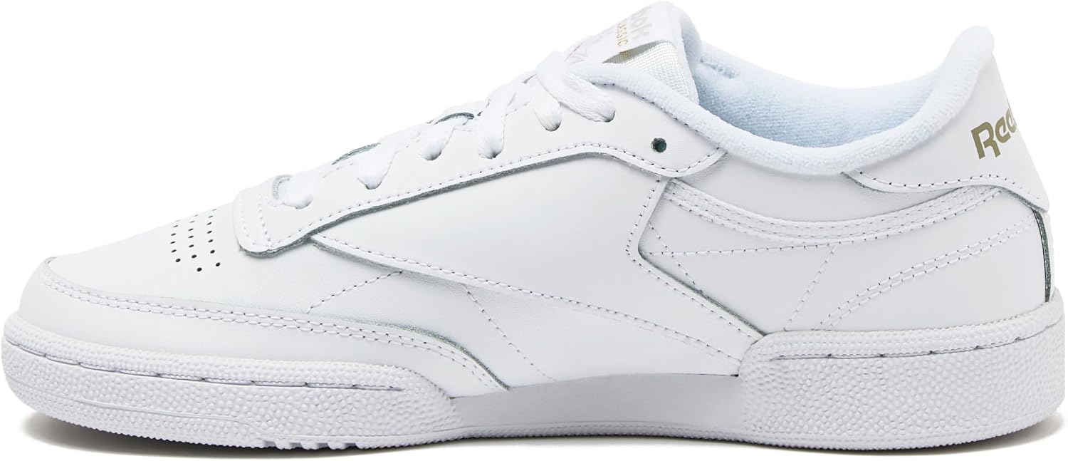 Reebok Club C 85 Mens Tennis Shoes, Casual Fashion White Sneakers for Men