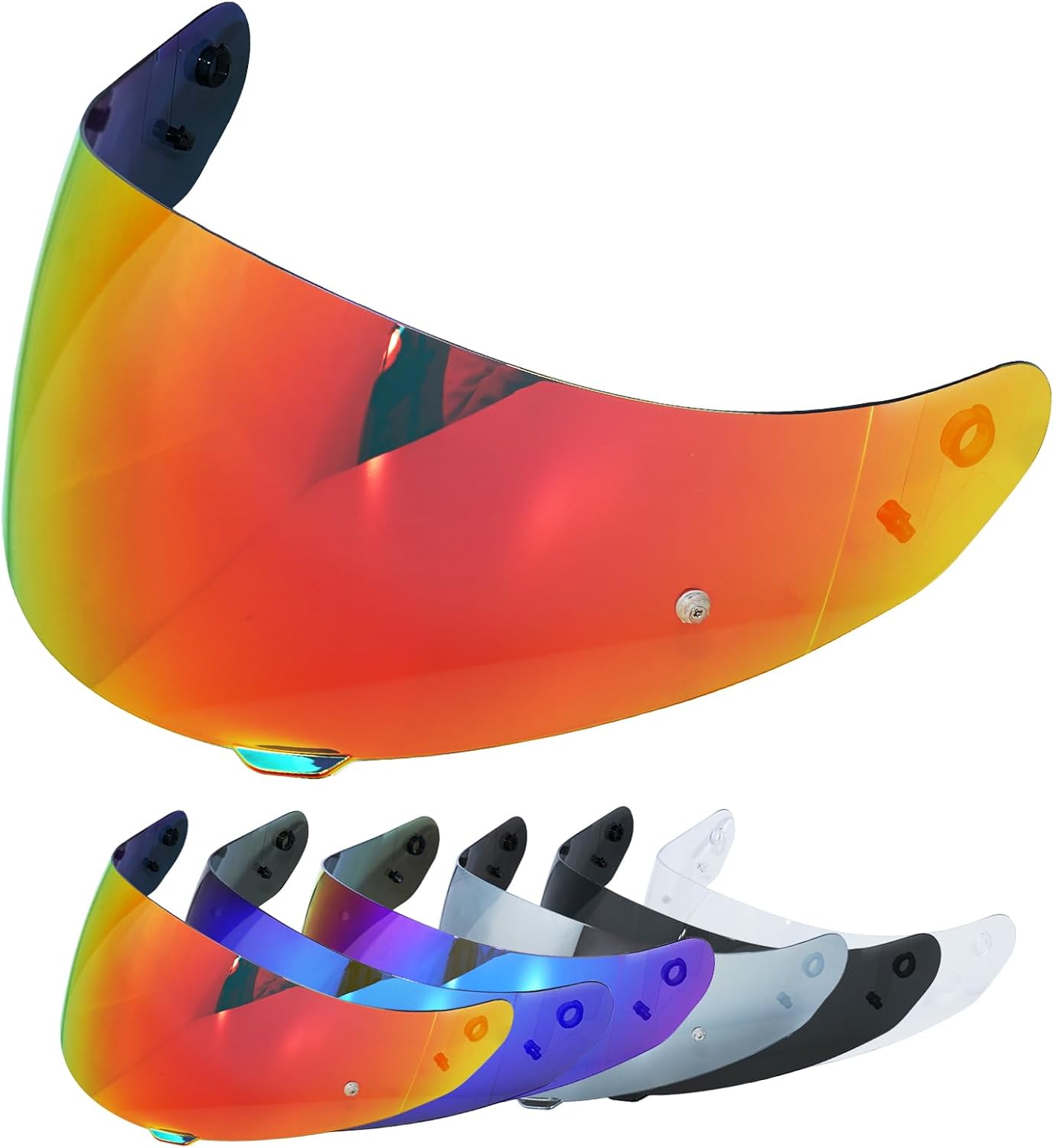 VCOROS C91 Helmet Shield for HJ-17 C90 C91N CL-MAX 2 IS-MAX BT SY-MAX 3 | UV400 Protection,Tinted Face Shield for HJ-17 C90 C91N CL-MAX 2 IS-MAX BT SY-MAX 3 IS-MAX 2 CL-MAX 3 Visor Replacement