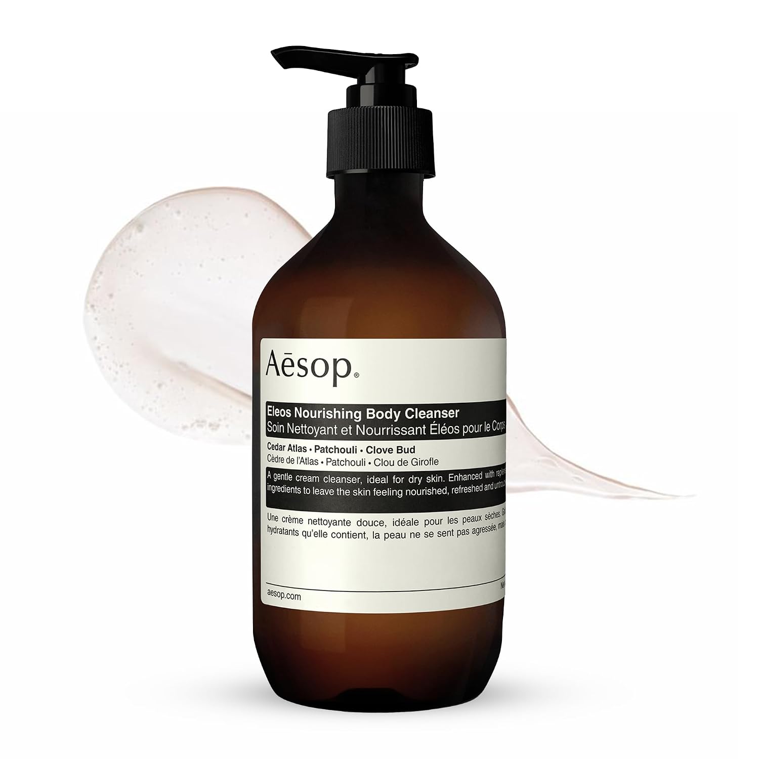 Aesop Geranium Leaf Body Cleanser | Gentle Shower Gel with Geranium, Mandarin and Bergamot Essential Oil Blend to Refresh & Balance Skin | 500 mL / 16.9 oz