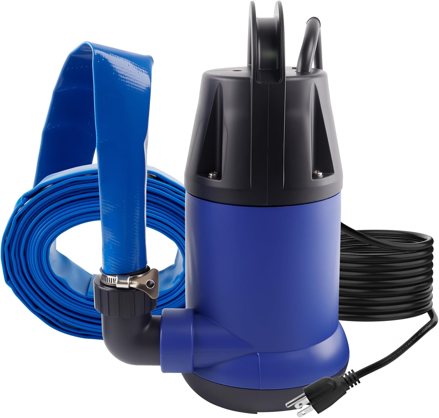 1.5HP Sump Pump, 4000GPH High Flow Clean&Dirty Water Pump