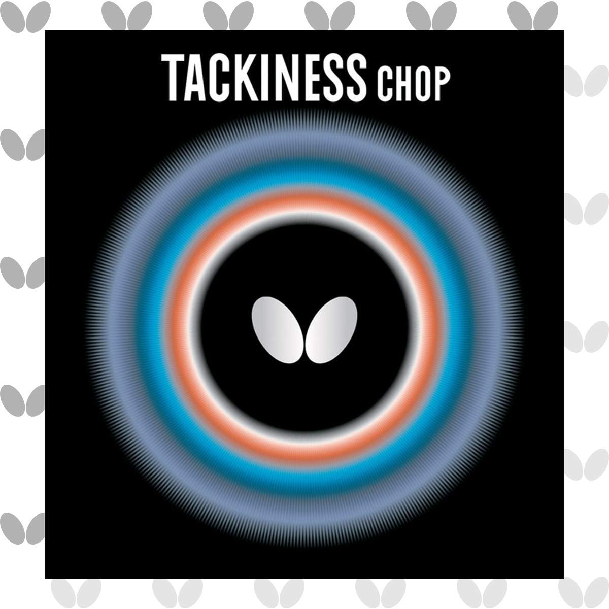 Butterfly Tackiness Chop Table Tennis Rubber Table Tennis Rubber | 1.5 mm, 1.7 mm, or 1.9 mm | Red or Black | 1 Inverted Table Tennis Rubber Sheet | Professional Table Tennis Rubber