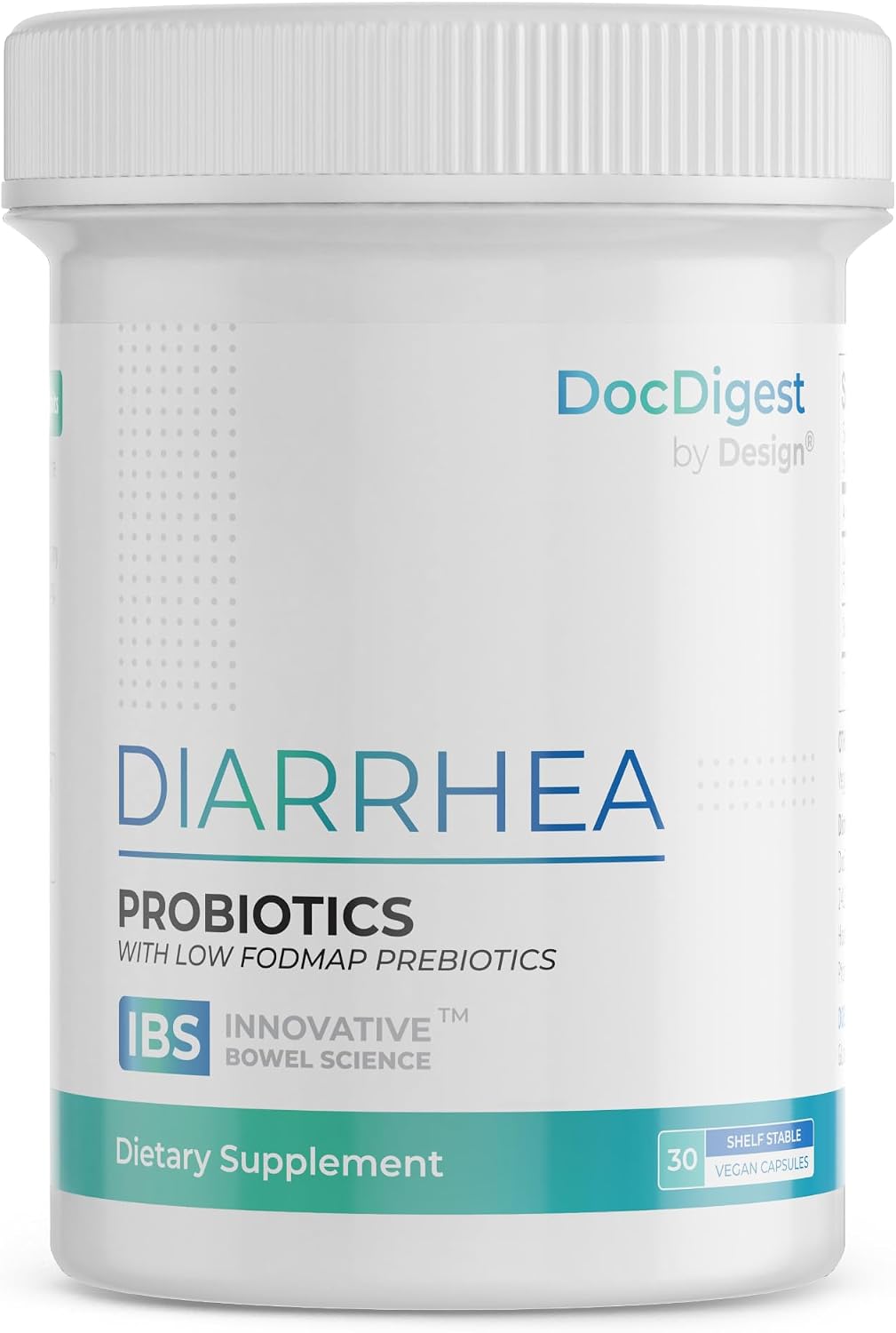IBS Anti Diarrhea Probiotic for Diarrhea Relief and IBS-D - Clinically Studied Antidiarrheal Pills for Long-Term Comfort - Diarrhea Medication for