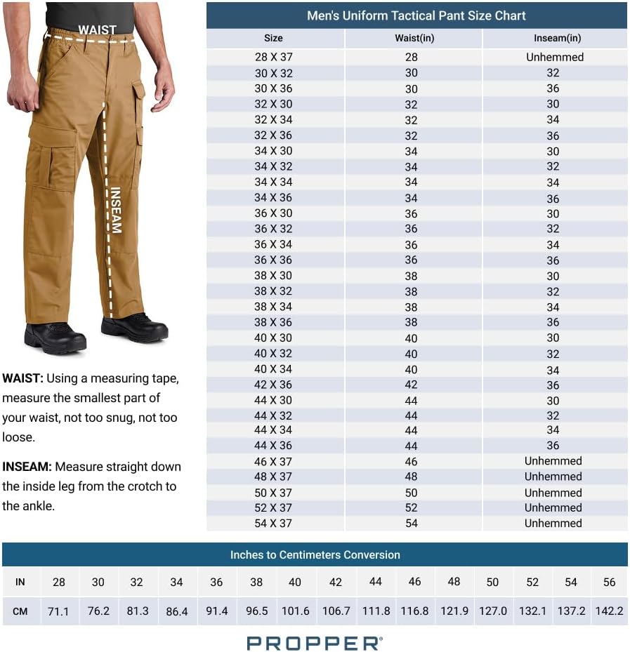 Propper Men's Tactical Uniform Pant | Ripstop Fabric Tactical Pants, Uniform Pants for Law Enforcement
