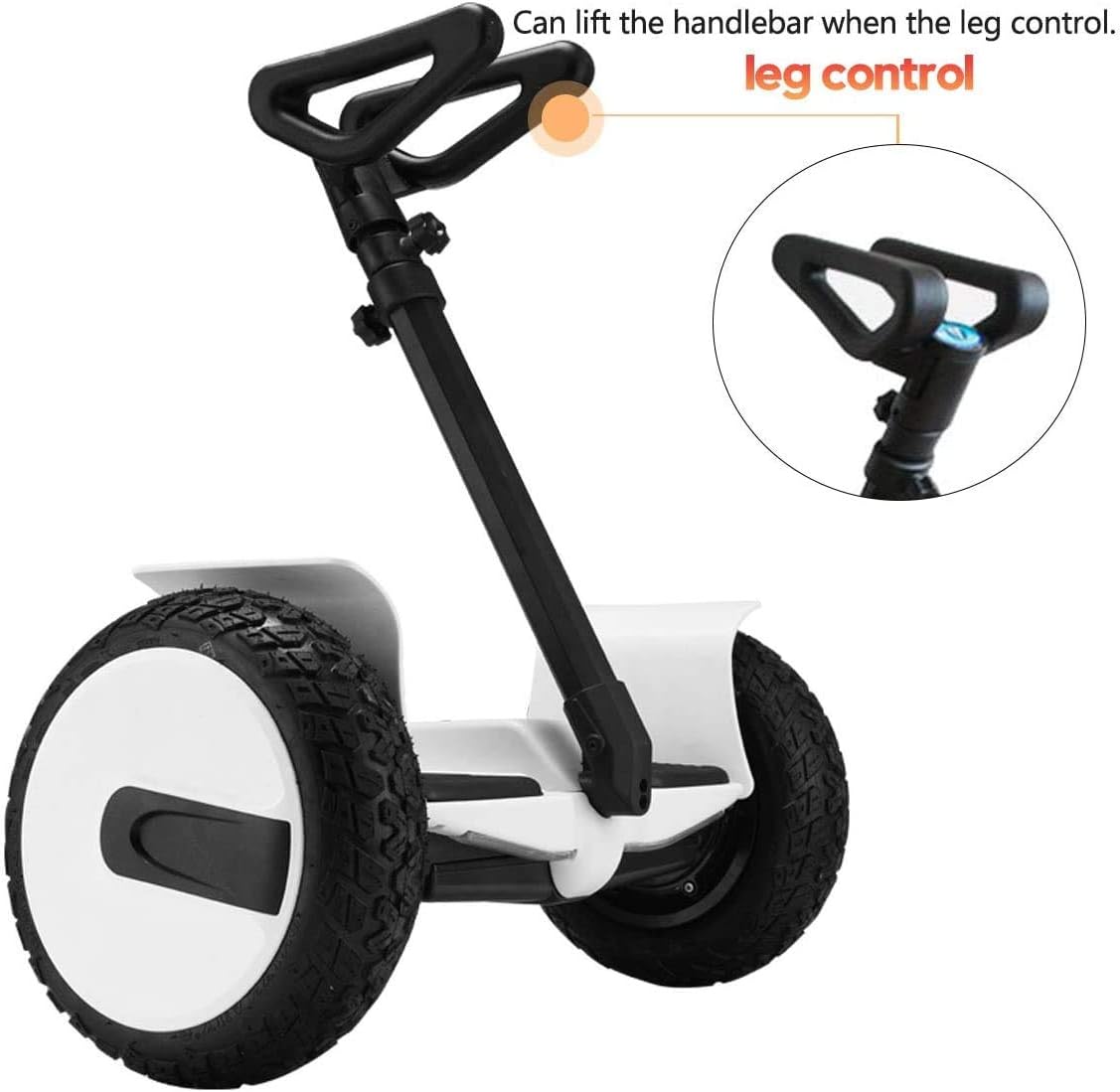 Ninebot Handlebar Replacement for Ninebot miniPRO miniLITE S Self Balance Hoverboard Adjustable Handle Stand Release Knee Pressure (Handlebar Only)