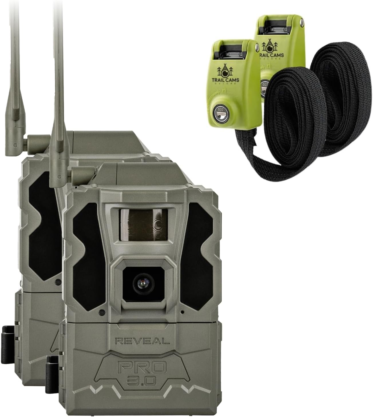 TACTACAM Reveal Pro 3.0 Cellular Trail Camera - Multi-Cellular Network, GPS, 2" LCD, No-Glow IR, Wi-Fi Enabled, HD Photos & 1080p Videos
