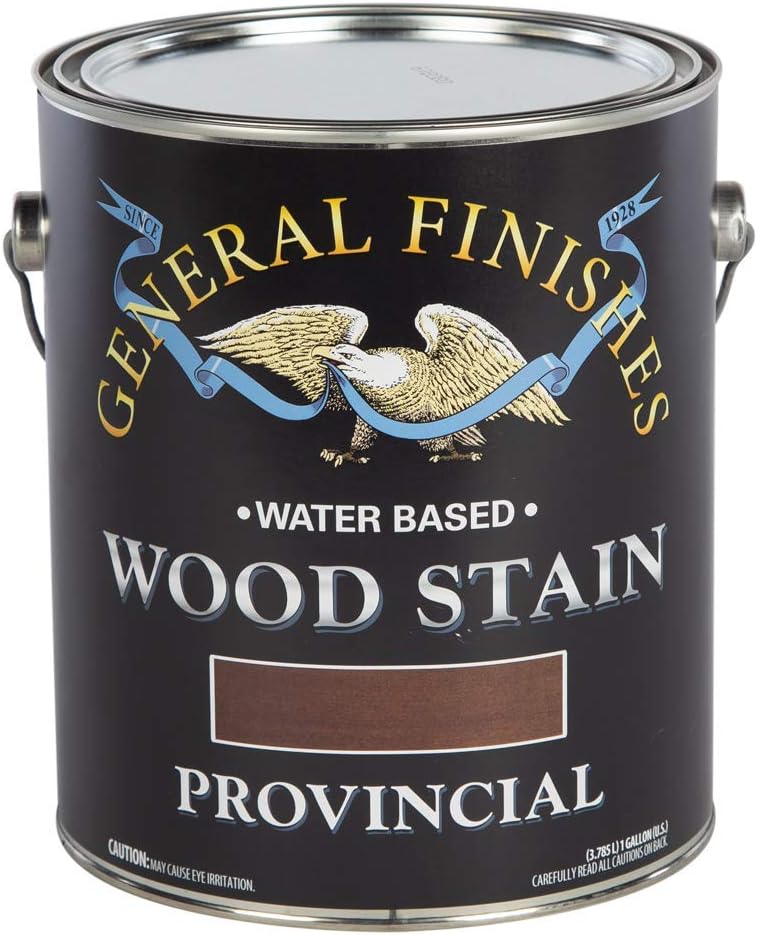 General Finishes Water Based Wood Stain, 1 Quart, Antique Oak