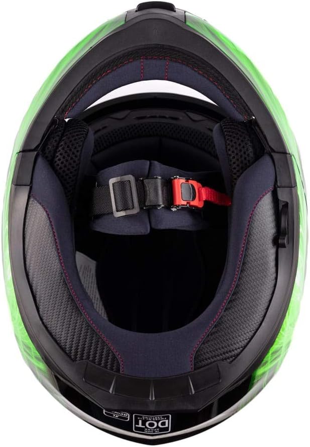 Adult Modular Motorcycle Helmet DOT w/Retractable Sunglass Full Face Flip-up Typhoon TH158