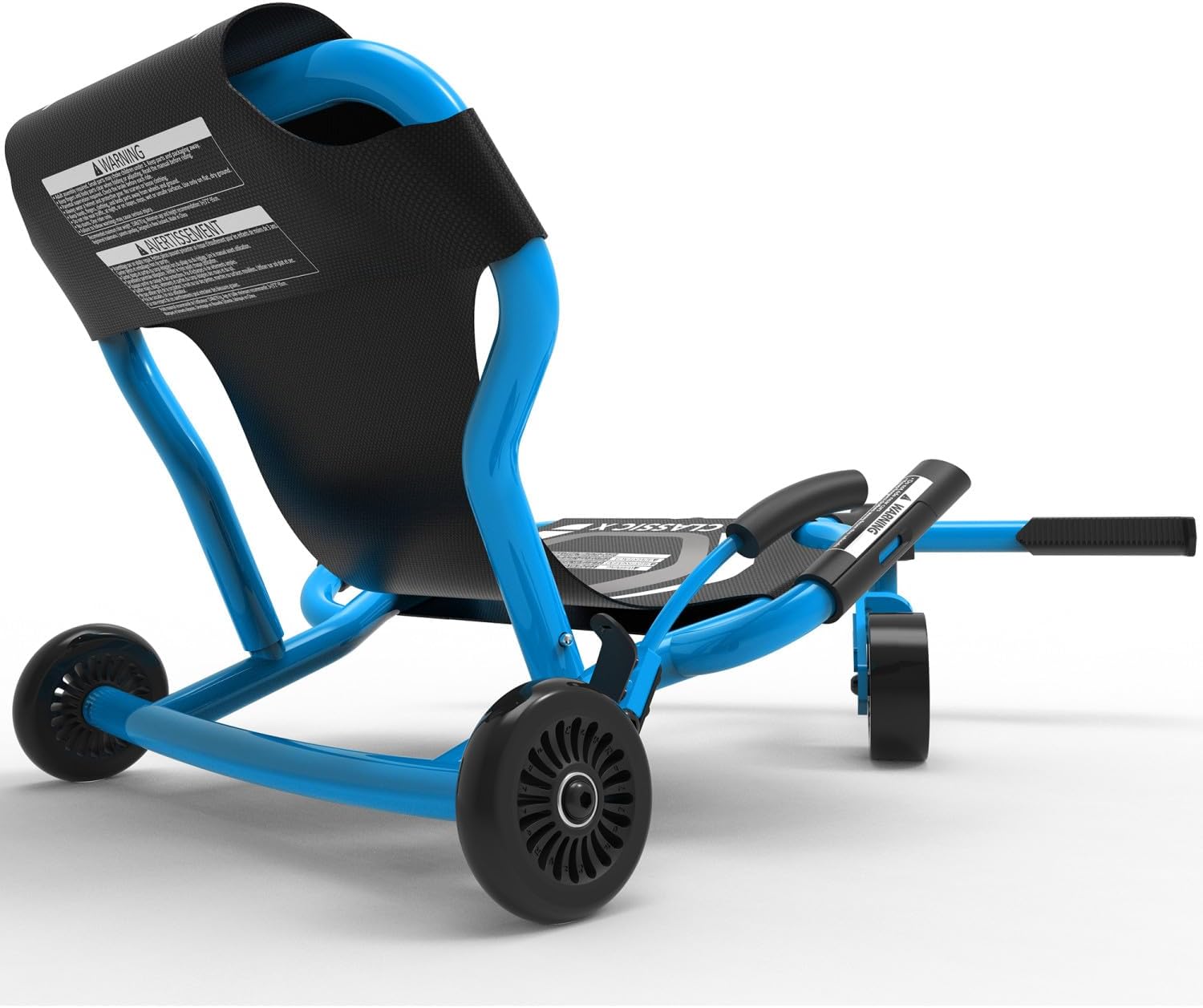 EzyRoller Classic X Ride On Toy for Kids, Ages 3-12, Up to 154 lbs - Black