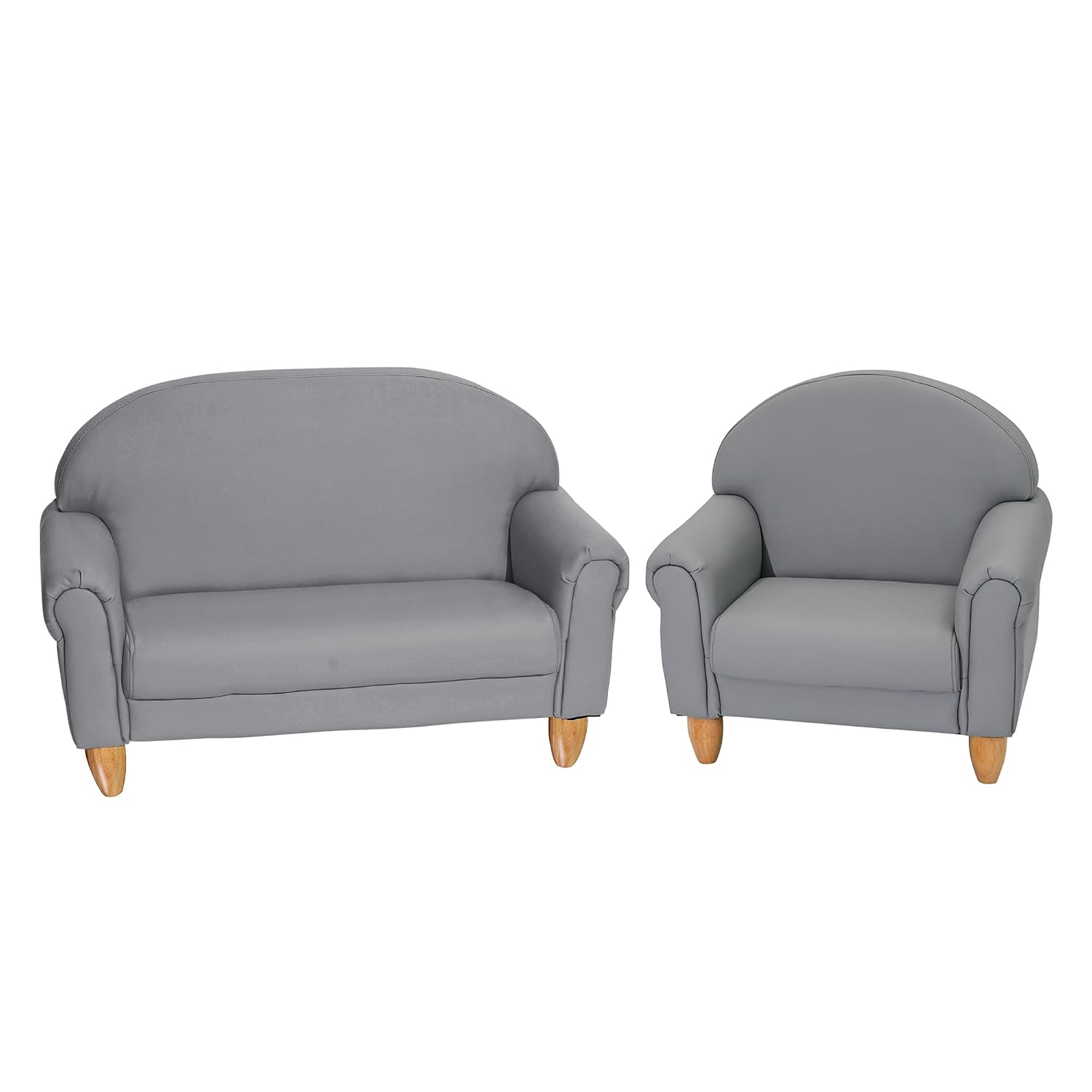Children's Factory Upholstered Toddler Couch, Sofa, Deep Water