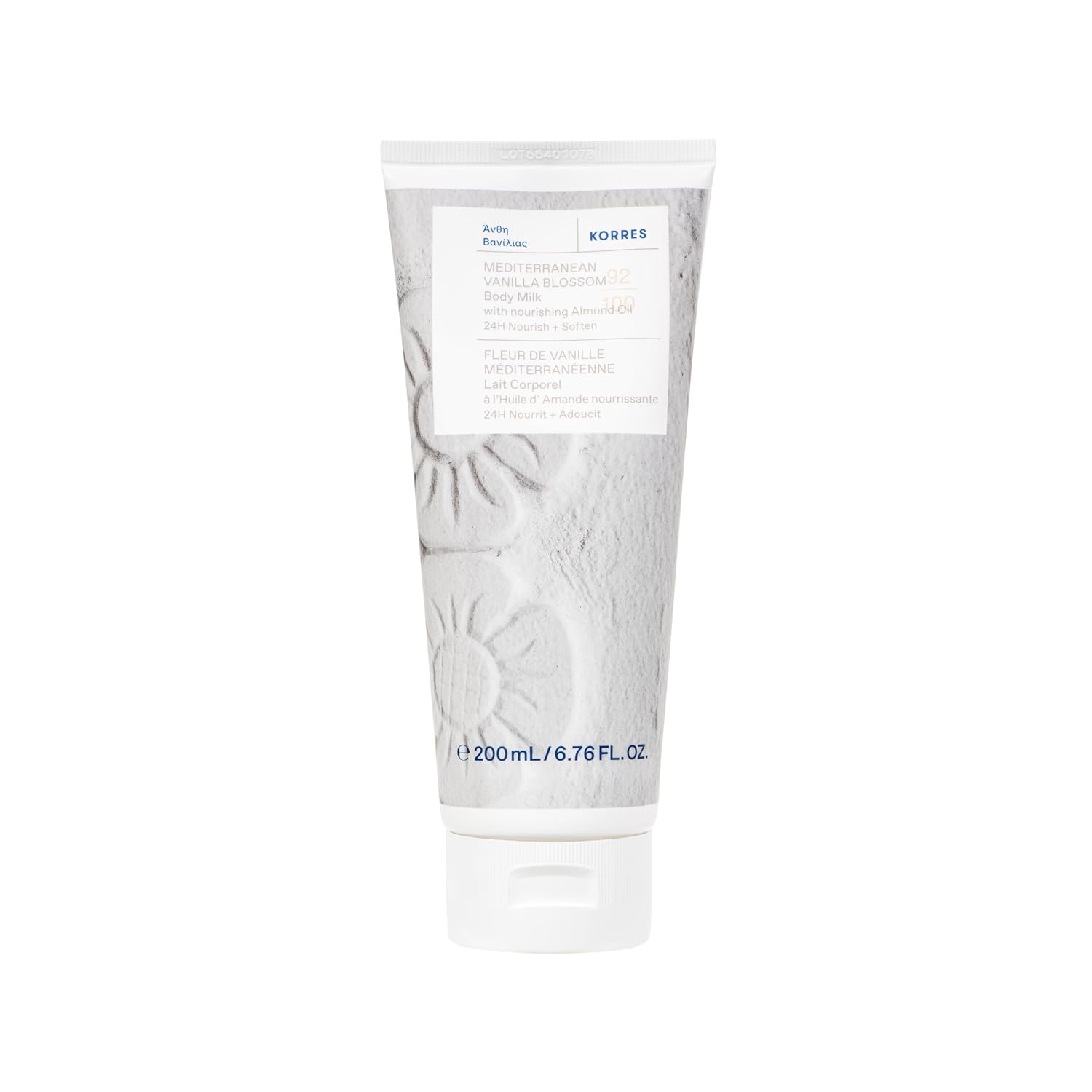 KORRES Olive Blossom Body Milk, Hydrating Lotion, 6.76 Fl Oz | With Aloe Extract, Greek Almond Oil & Provitamin B5; vegan, silicone- and paraben-free; one of 12 KORRES Body Milk scents.