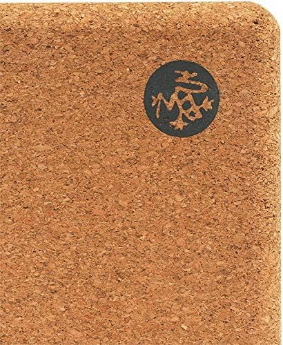Manduka Yoga Block - Fine-Grain Block, Yoga Equipment, Home Gym Accessory, Pilates Tool, Lightweight for Travel, Extra Firm Workout Accessory with Comfortable Edges