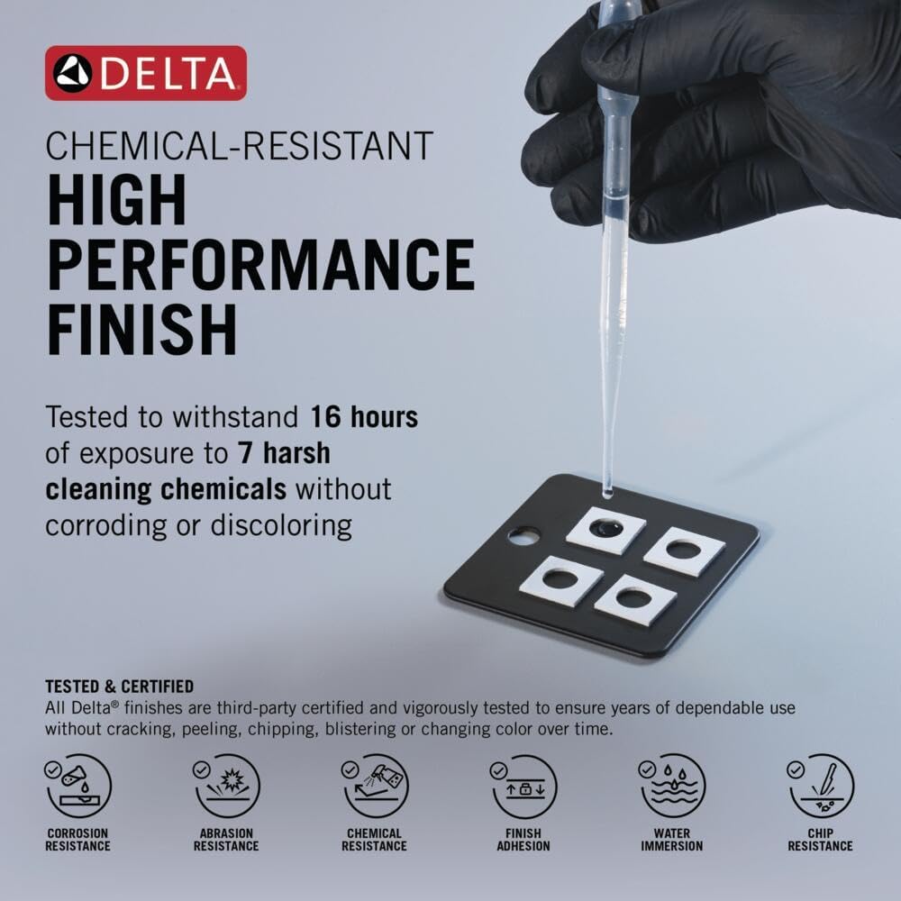 Delta Faucet Woodhurst Centerset Bathroom Faucet, Oil Rubbed Bronze 2-Handle Bathroom Faucet, Delta Bathroom Sink Faucet