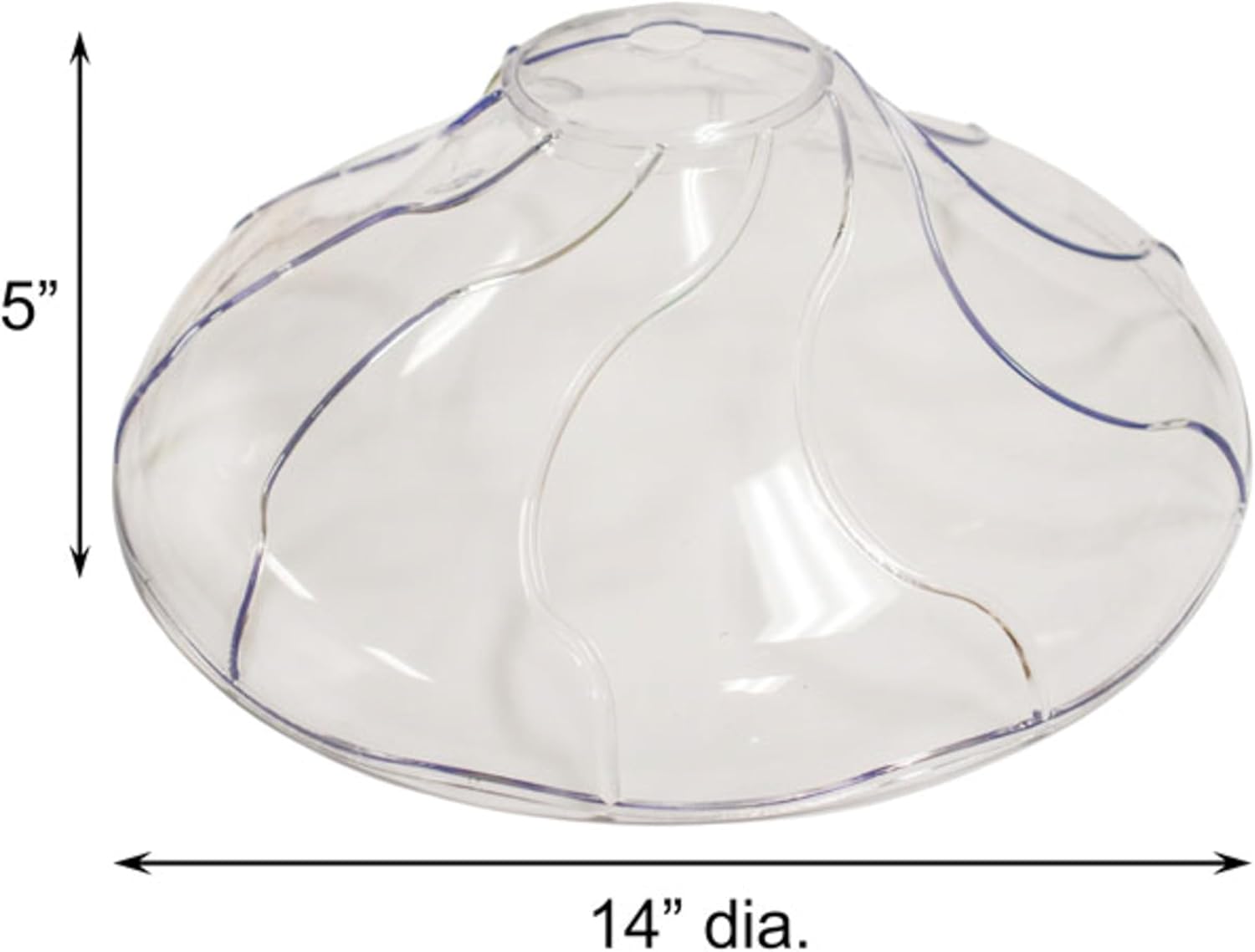 Aspects Fancy Swirl Protective Dome for Tube Feeders, 14" Diameter