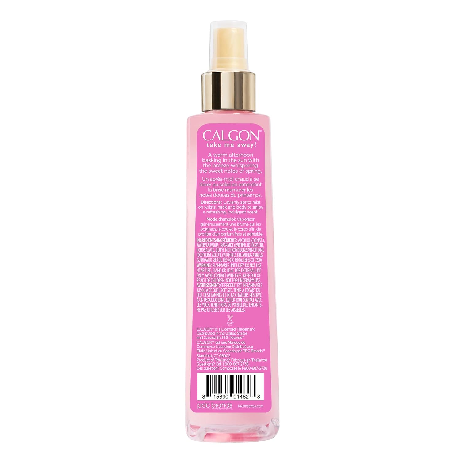 Calgon Fragrance Body Mist, Morning Glory, 8 fl oz