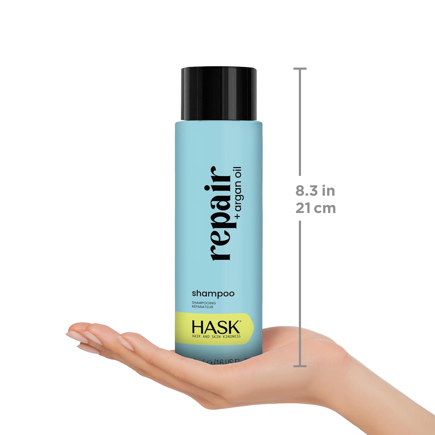 HASK Biotin Boost Thickening Shampoo + Conditioner Set | Adds Fullness, Strengthens, Volumizes, Sulfate-Free, Paraben-Free, Gluten-Free, Color Safe | 12oz each