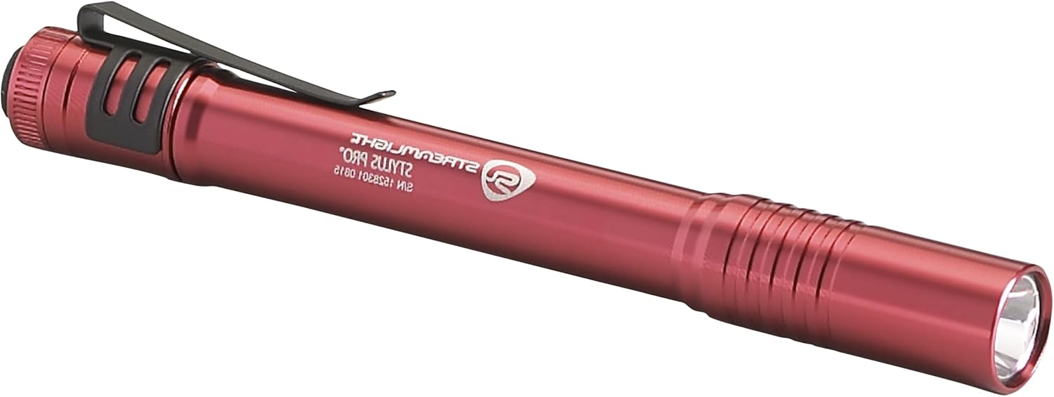 Streamlight 66149 Stylus Pro UV LED Penlight with Holster, Black