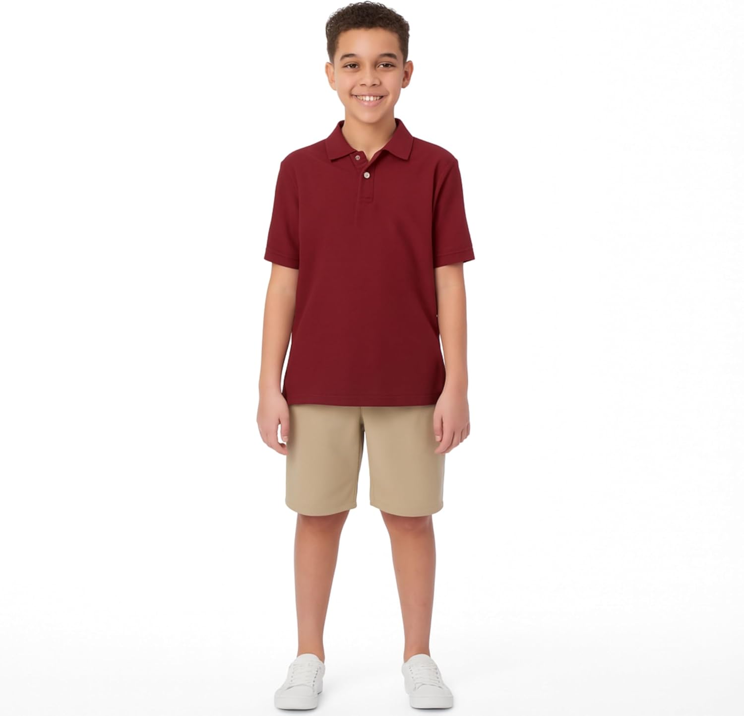 French Toast Kids' Pique Polo (Standard & Husky)