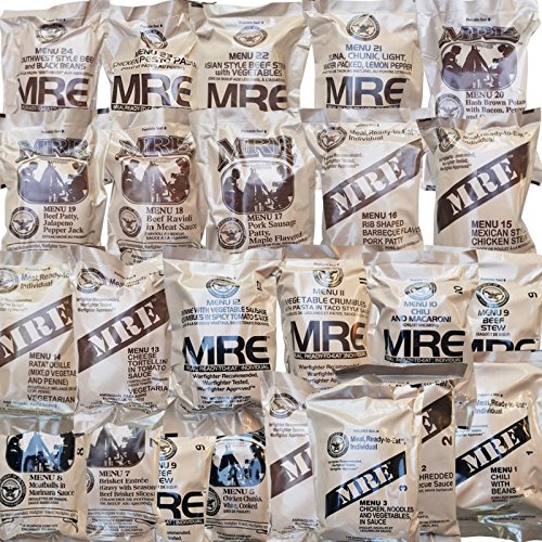 Ultimate US Military MRE Case, 08/2018+ Inspection, Case B | MRE Case Genuine Issue – US Military Surplus MRE Case B, Inspection Date 08/2018 or Newer