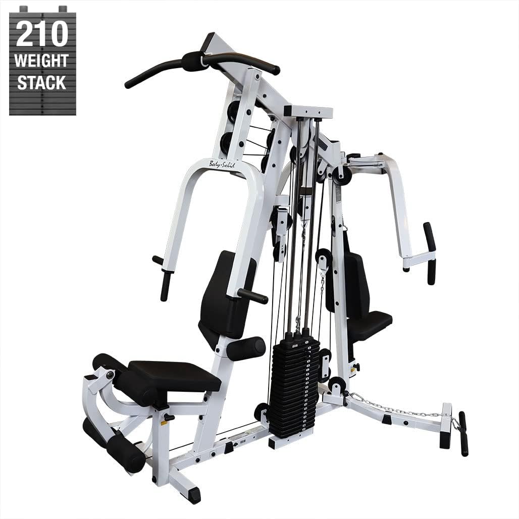 Body-Solid Multi-Station, Single Weight Stack Home Gym Machine, Arm & Leg Strength Training Functional Exercise Workout Station