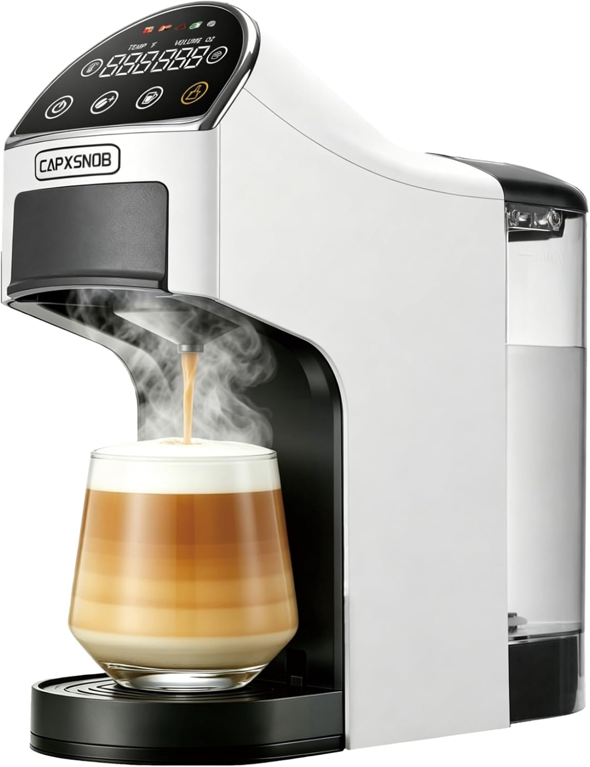Magician2 Multi-Pod Coffee Maker & Espresso Machine for Home/Office & Dorms | Fits K Cup/Nespresso/Dolce Gusto/ESE Pods/Ground
